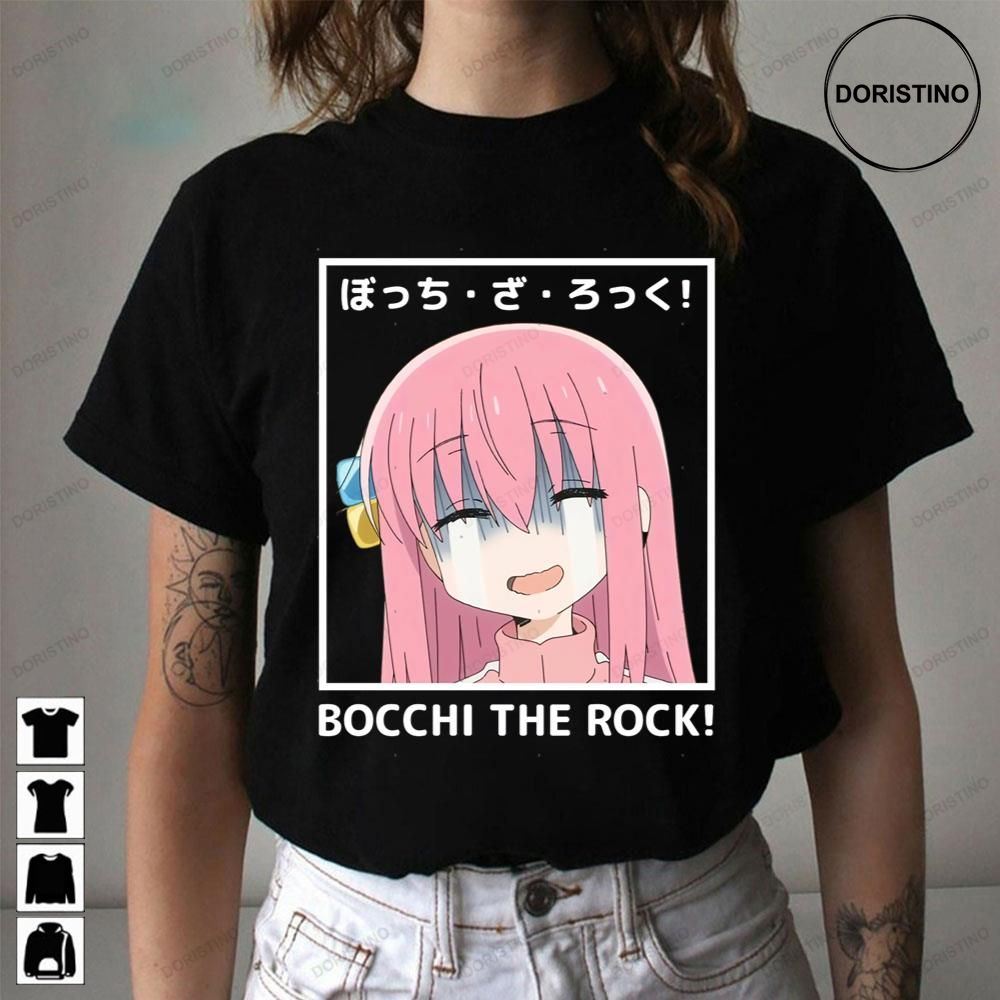 Crying Hitori Gotoh Bocchi The Rock Limited Edition T-shirts